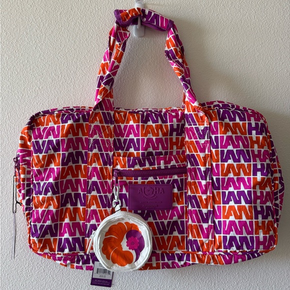 ALOHA Collection Handbags - NWT Aloha Collection x Hawaiian Airlines Keep it Light Weekender & Cutie Set